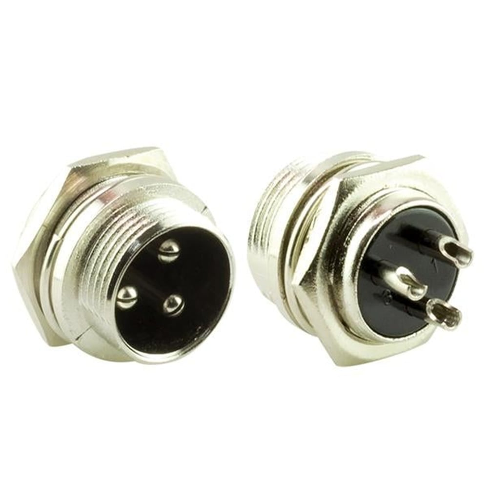 Powermaster PowerMaster Mayk 3 Pinli Erkek Şase Fiş - Fiş - Jack - Şase