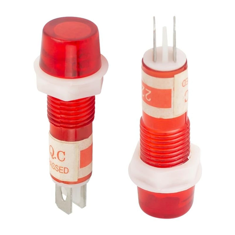 Powermaster PowerMaster Metal 220 V Ledli 8 Mm Sinyal Lambası IC-225 - Muhtelif Elektronik Malzeme