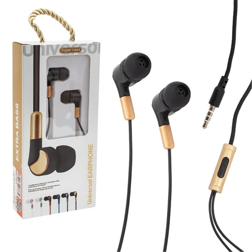 Powermaster Powermaster Mikrofonlu Kulakiçi Kulaklık Ü-3 - Telefon Kulaklıkları