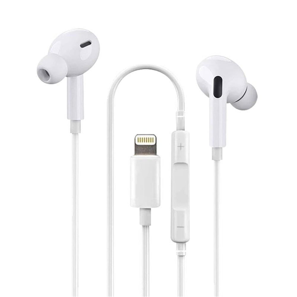 Powermaster Powermaster PG3-7 Lightning 2 in 1 Ekstra Şarj Girişli Mikrofonlu Kulaklık - Telefon Kulaklıkları