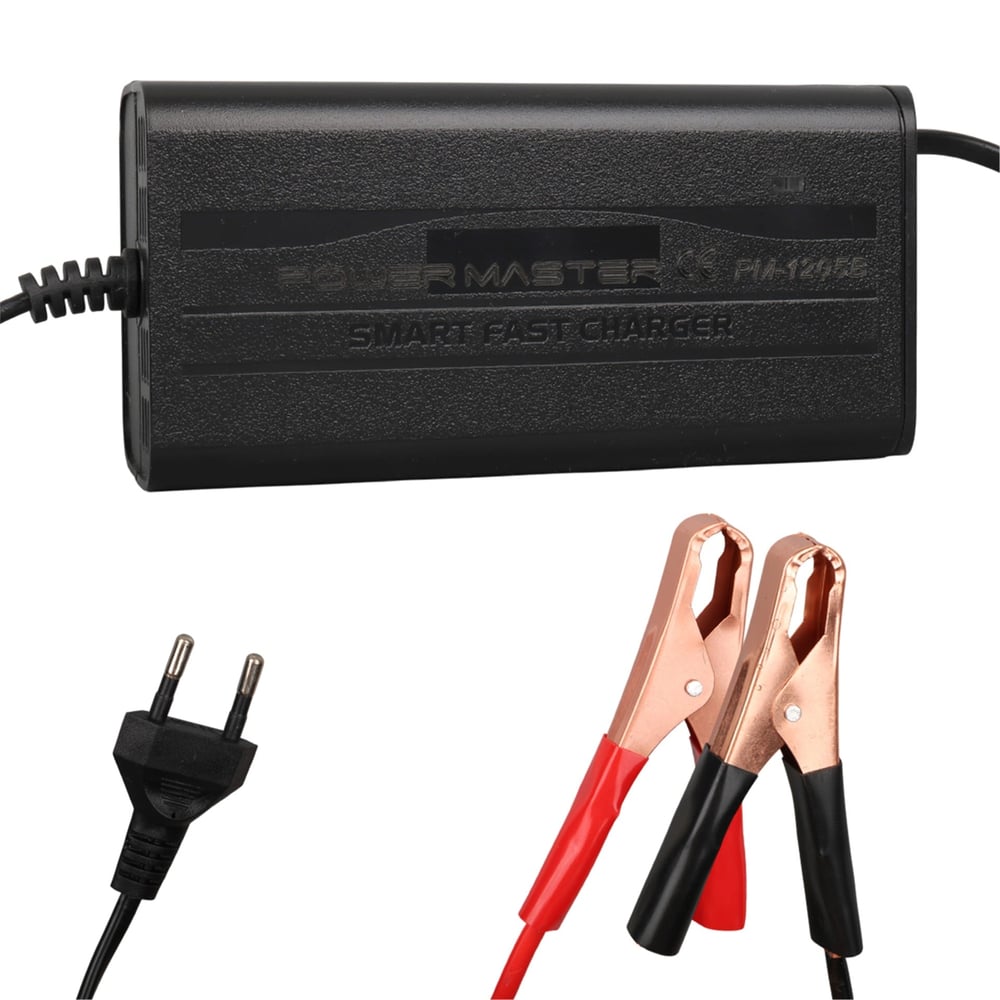 Powermaster Powermaster PM-1205B 12 Volt 5 Amper Akıllı Akü Şarj Cihazı - Akü Şarj Cihazları
