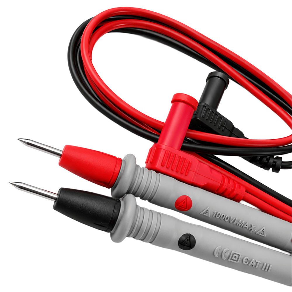 Powermaster Powermaster PM-12544 1000V 10A Multimetre Ölçü Aleti Probu 80Cm İğne Uçlu Korumalı - Problar