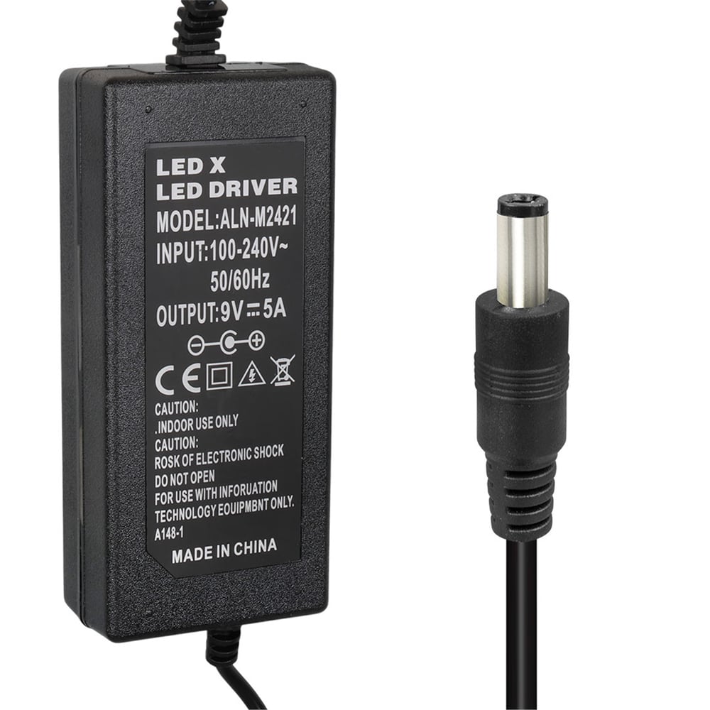 Powermaster Powermaster PM-13033 9 Volt - 5 Amper 5.5*2.5 Mm Uçlu Yazar Kasa / Pos Makinesi Masaüstü Adaptör - Yazar Kasa - Pos Adaptörü