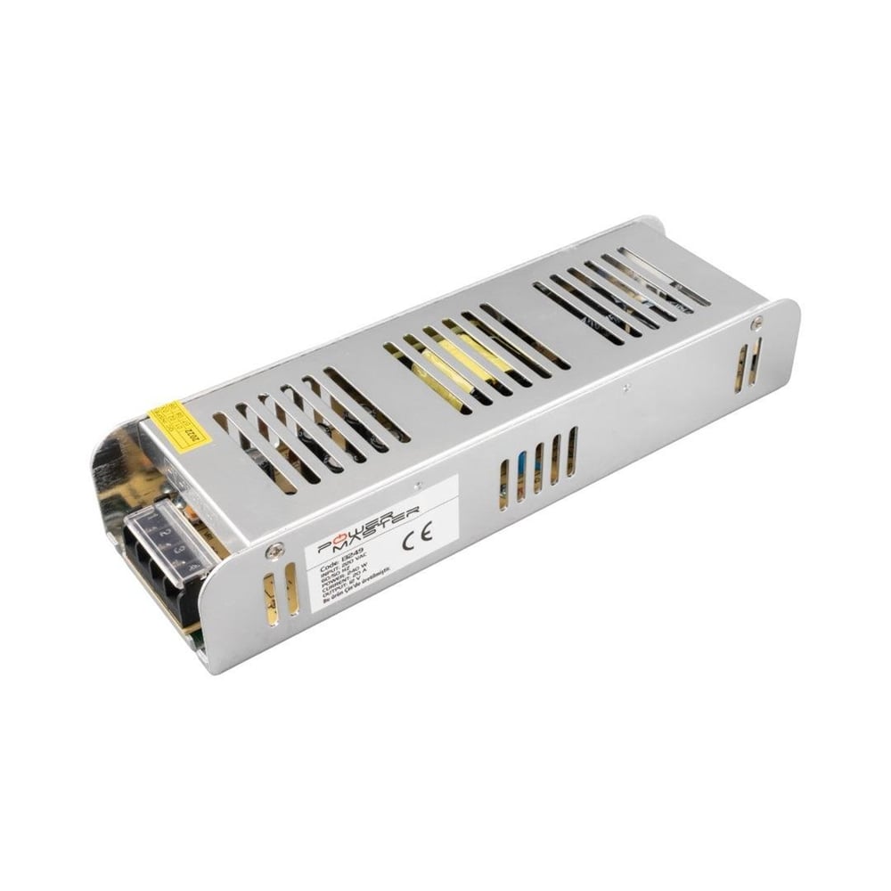 Powermaster Powermaster PM-13249 12 Volt - 20 Amper Slim Metal Kasa Adaptör (225*68*40) - Metal Kasa Adaptörler
