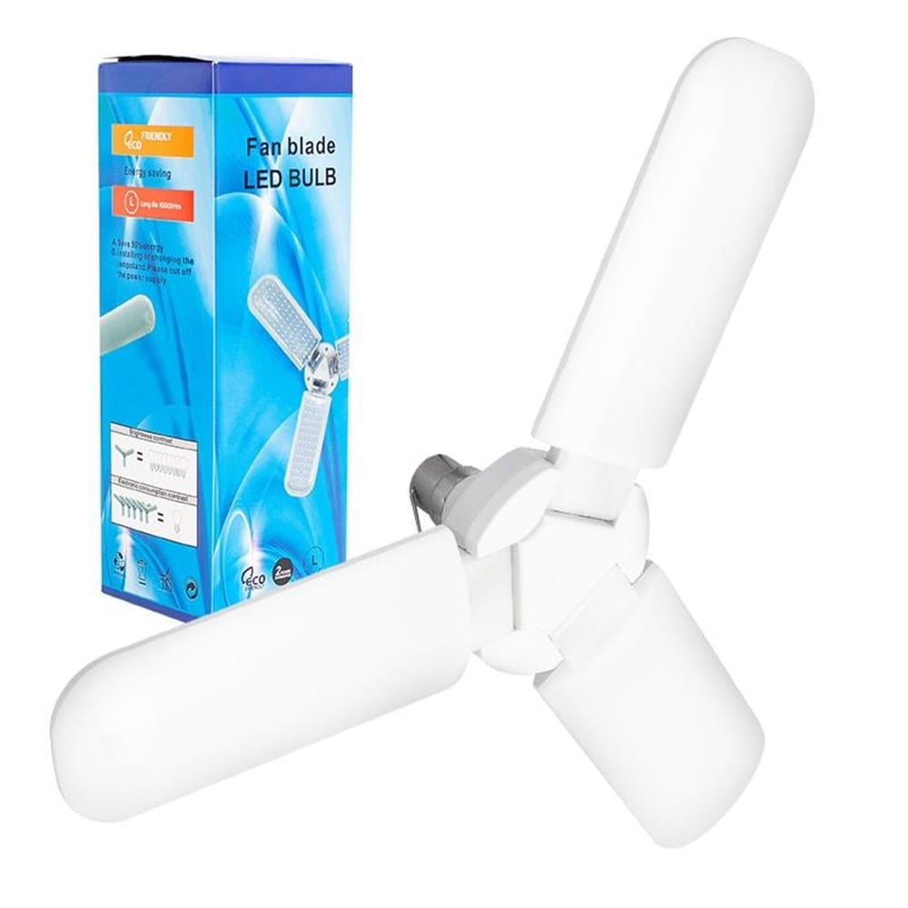 Powermaster Powermaster PM-14613 12 Volt 60 Watt Akü Maşalı Pervane Aydınlatma - Led Ampul Aydınlatma