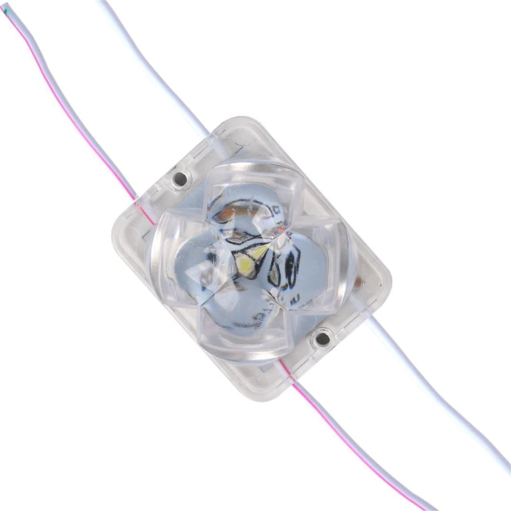Powermaster Powermaster PM-14711 12 Volt 2 Watt Soğuk Beyaz Yanıp Sönen Çakar 4333-3030 Modül Led 43x33x28mm - Modül Led