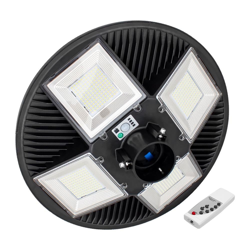 Powermaster Powermaster PM-14893 200 Watt Solar Panelli Gece Sensörlü Kumandalı Cadde Sokak Lambası - Ledli Lambalar