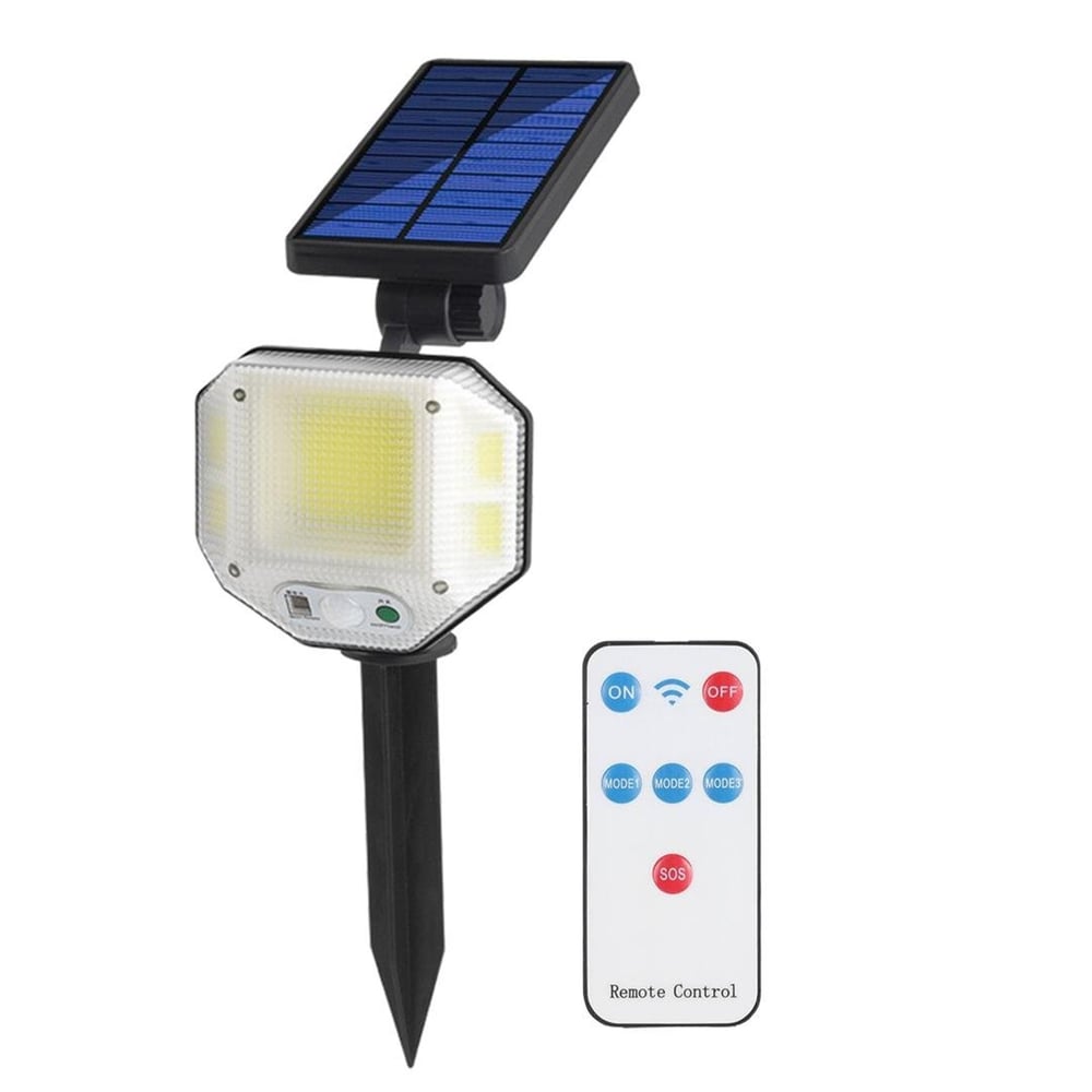 Powermaster Powermaster PM-14917 Sensörlü Kumandalı 3 Kademeli Solarlı Bahçe Aydınlatma Lambası - Aydınlatma Diğer
