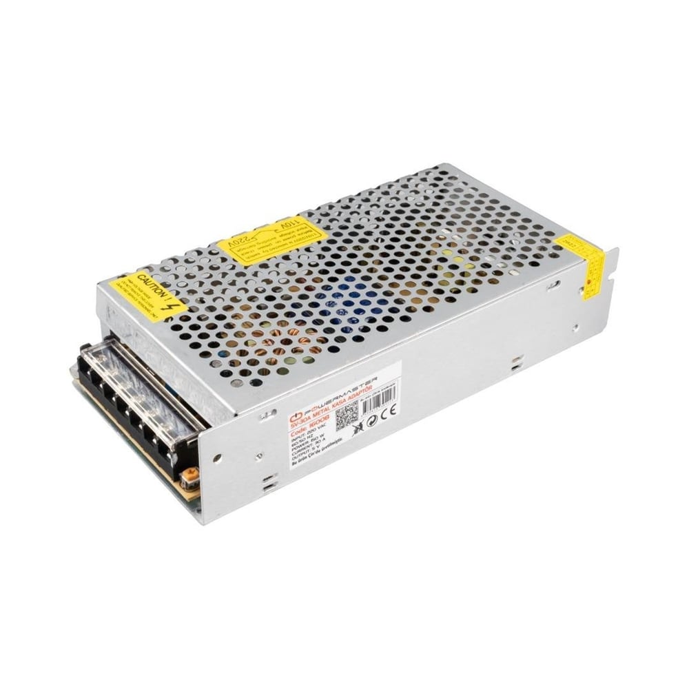 Powermaster Powermaster PM-16008 5 Volt - 30 Amper Metal Kasa Adaptör (P10 Paneller İçin) - Adaptörler