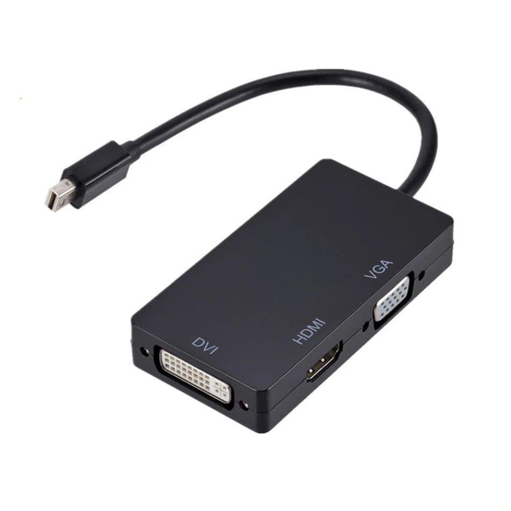 Powermaster Powermaster PM-16102 Display Port to HDMI-VGA-DVI 3in1 Çevirici - Çevirici Dağıtıcı