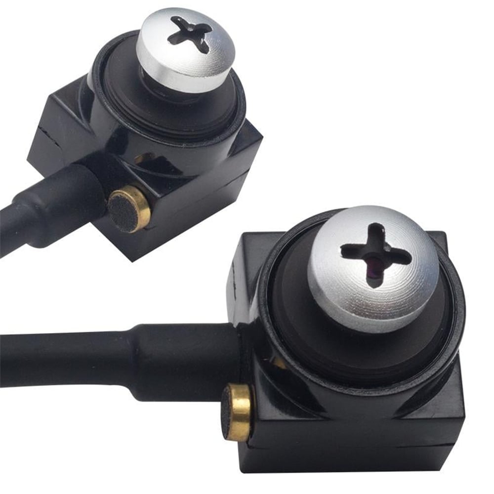 Powermaster Powermaster PM-19312 3.6Mm 800 Tvl 1/4 Sensör Mikrofonlu Vida Tip Mini Kamera - Güvenlik Kamerası