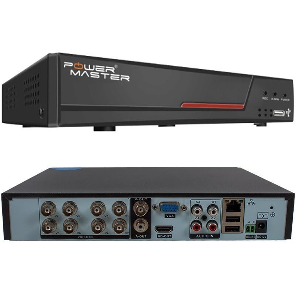 Powermaster Powermaster PM-19426 6in1 8 Kanal 1080N Dvr Kayıt Cihazı - Dvr Kayıt Cihazları
