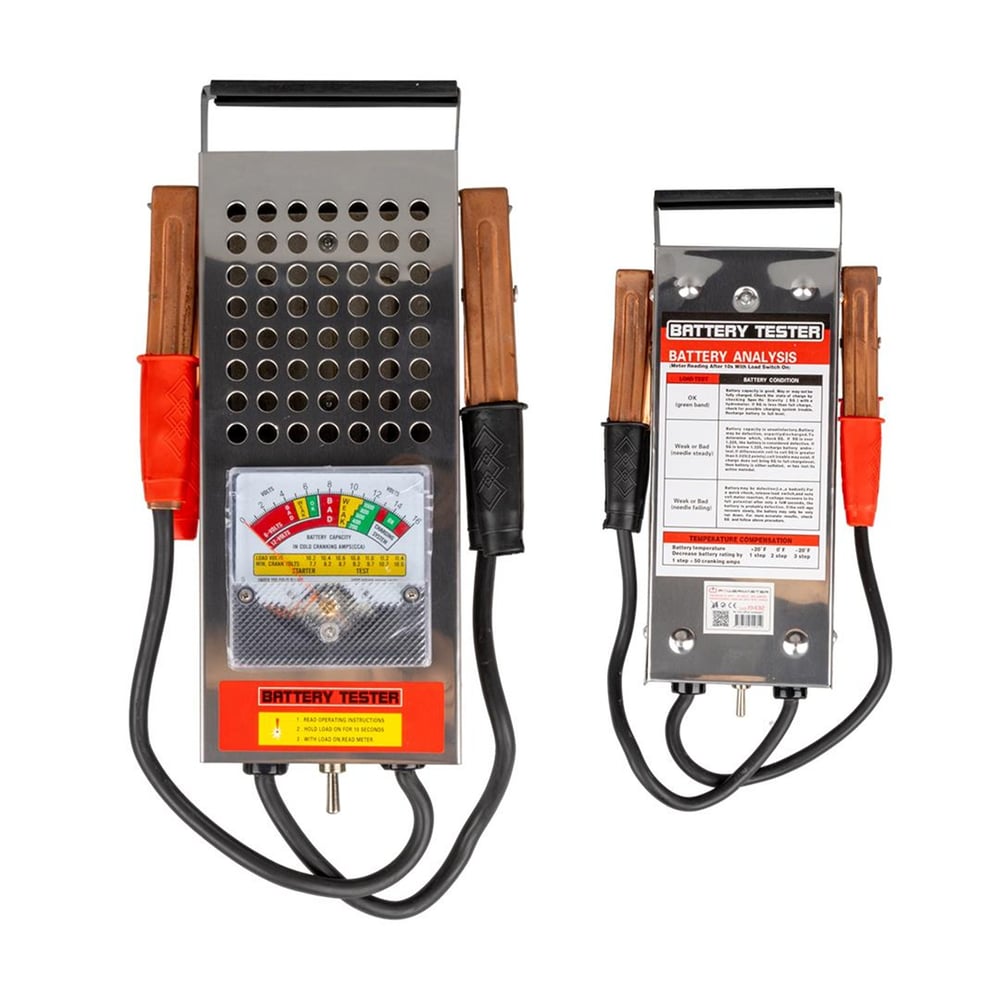 Powermaster PowerMaster PM-19432 1V-16V 125 Amper Profesyonel Analog Akü Test Cihazı - Ölçü Aletleri