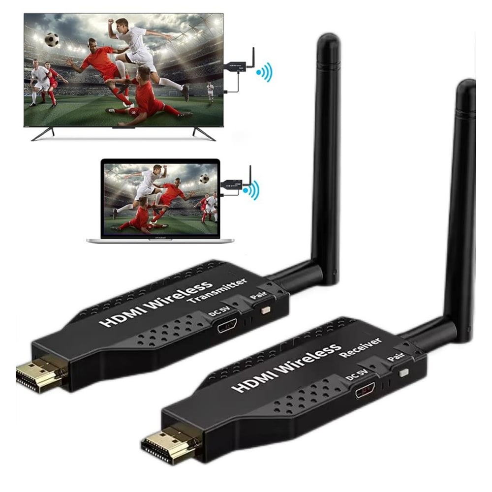 Powermaster PowerMaster PM-19864 5.8G Kablosuz HDMI Görüntü Aktarıcı 50 Metre Wireless Uzatıcı - Hdmi Dağıtıcı