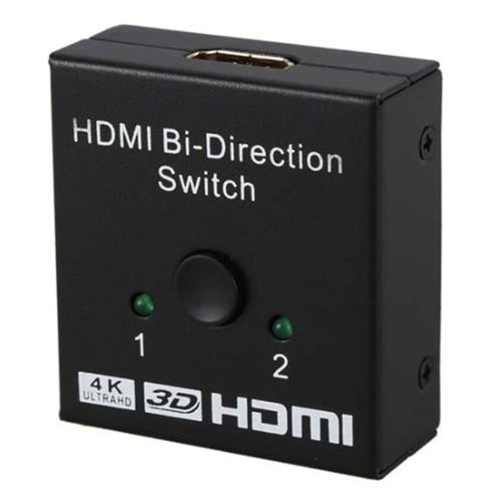 Powermaster Powermaster PM-19903 Çift Yönlü 2 Port HDMI Splitter Çoklayıcı Birleştirici Switch - Hdmi Dağıtıcı