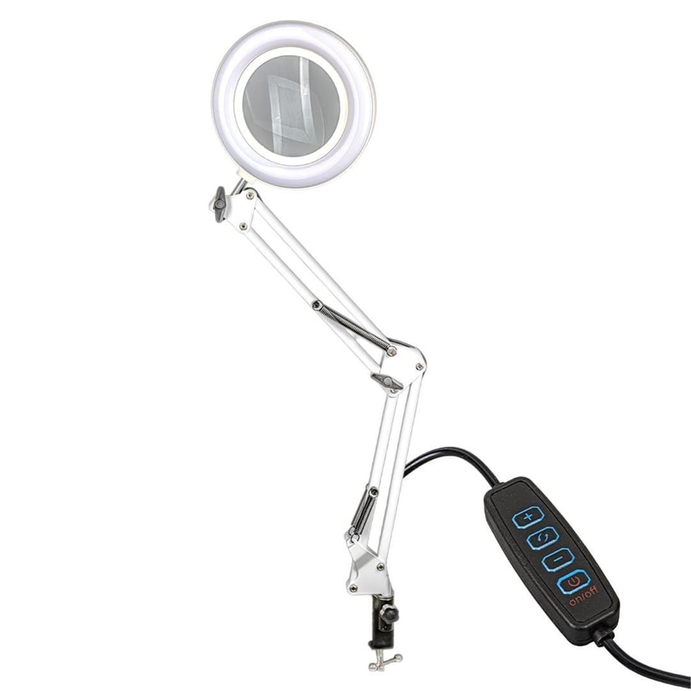 Powermaster Powermaster PM-2059 - 3 Diopter Masa Üstü Ledli Akrobat Büyüteç - Büyüteç