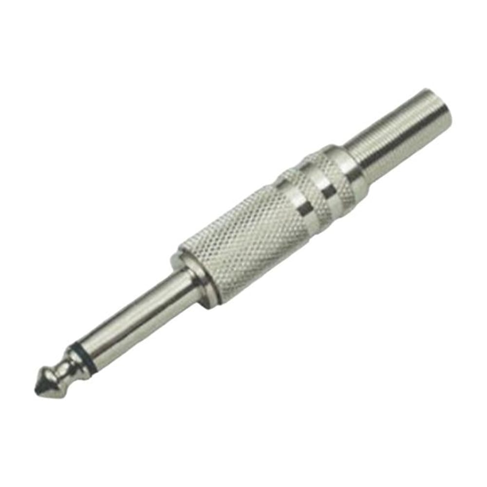 Powermaster Powermaster PM-22709 6.3 Mm Mono Metal Gitar Jack - Fiş - Jack - Şase - Buton - Konnektör