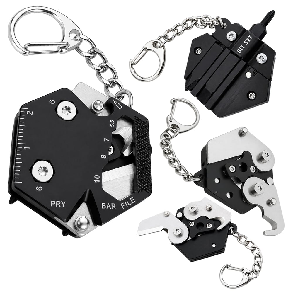 Reyonex POWERMASTER PM-24607 ÇOK FONKSİYONLU KEY CHAIN - Ev ve Yaşam
