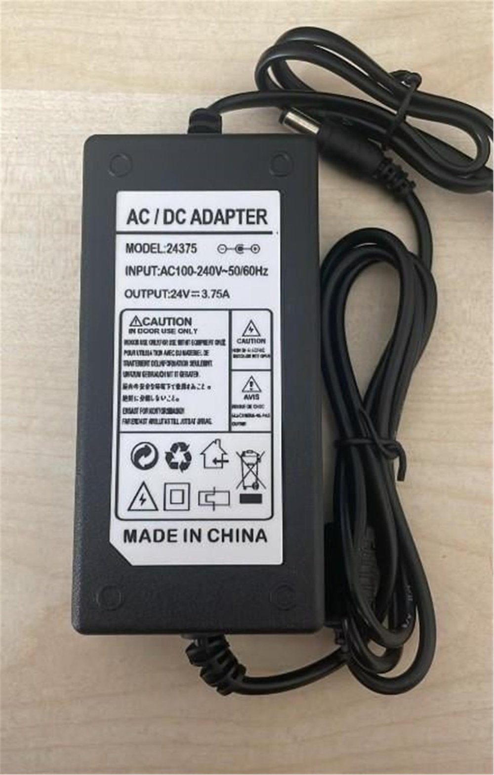 Powermaster Powermaster PM-24792 24 Volt - 3.75 Amper 5.5*2.5 Mm Uçlu Notebook Adaptör - Laptop Adaptörleri