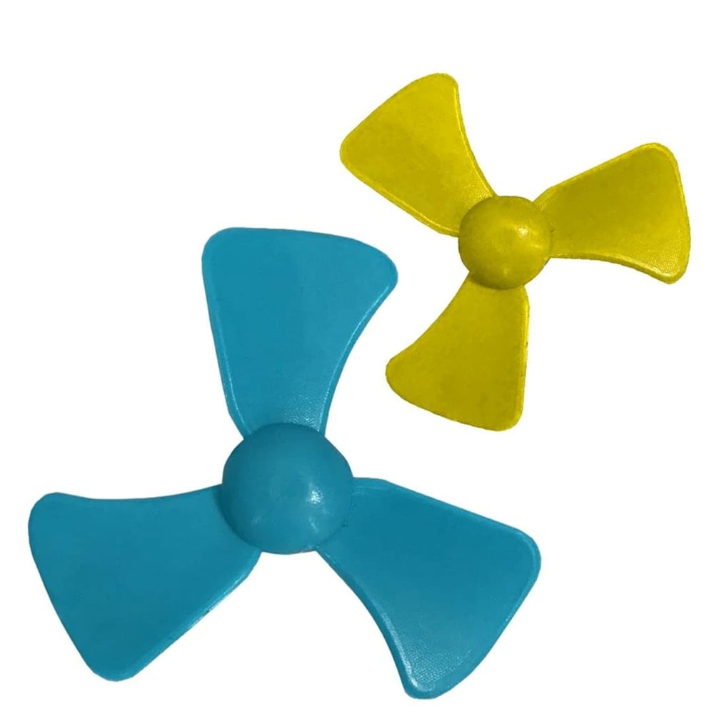 Powermaster Powermaster PM-25380 5.5Cm Çap 3 Bıçaklı Oyuncak Motoru Plastik Pervane - Muhtelif Ürünler