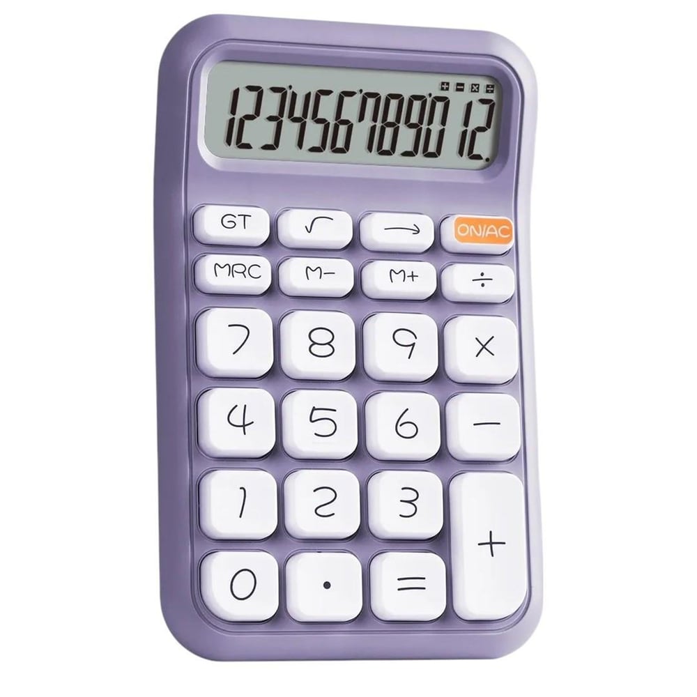 Powermaster Powermaster PM-25411 Mor 12 Haneli Hesap Makinesi - Hesap Makineleri