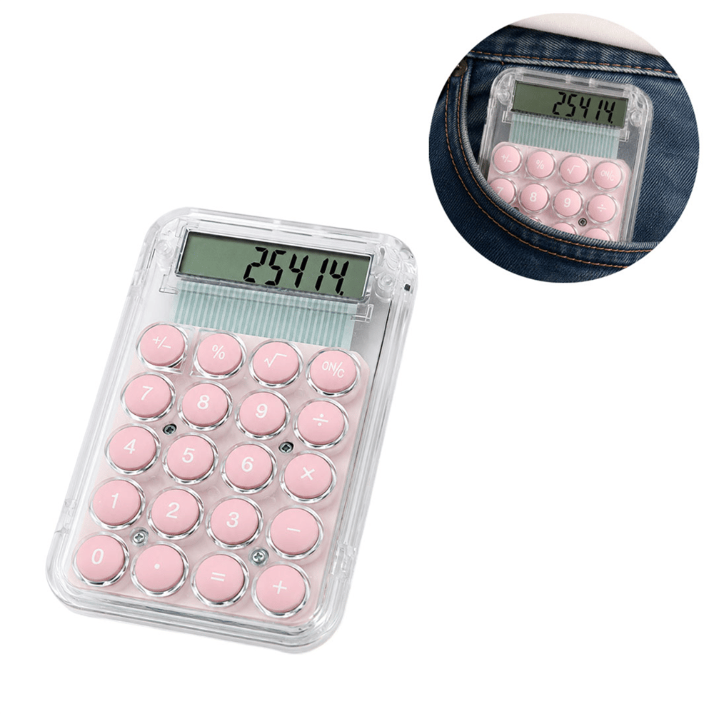 Reyonex POWERMASTER PM-25414 PEMBE MINI HESAP MAKİNESİ - Ev ve Yaşam