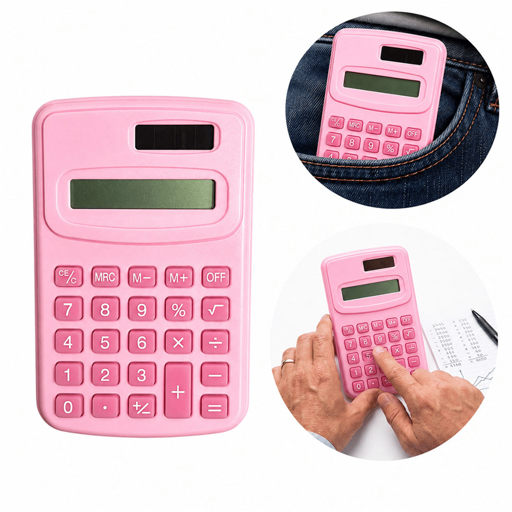 Reyonex POWERMASTER PM-25421 PEMBE MINI HESAP MAKİNESİ - Ev ve Yaşam