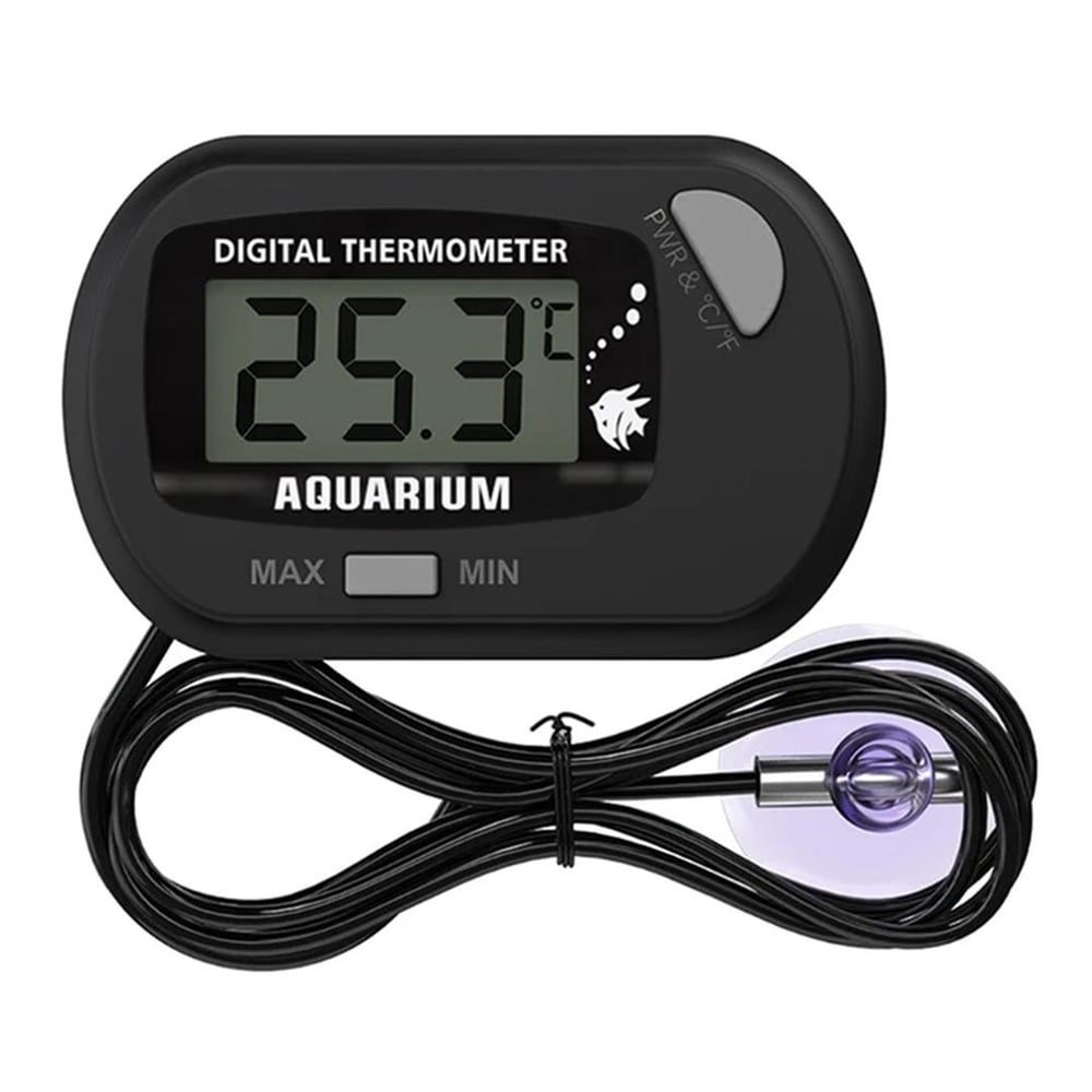 Powermaster PowerMaster PM-26615 Mini Lcd Dijital Problu Termometre Akvaryum Buzdolabı Otomobil Sera - Termometreler