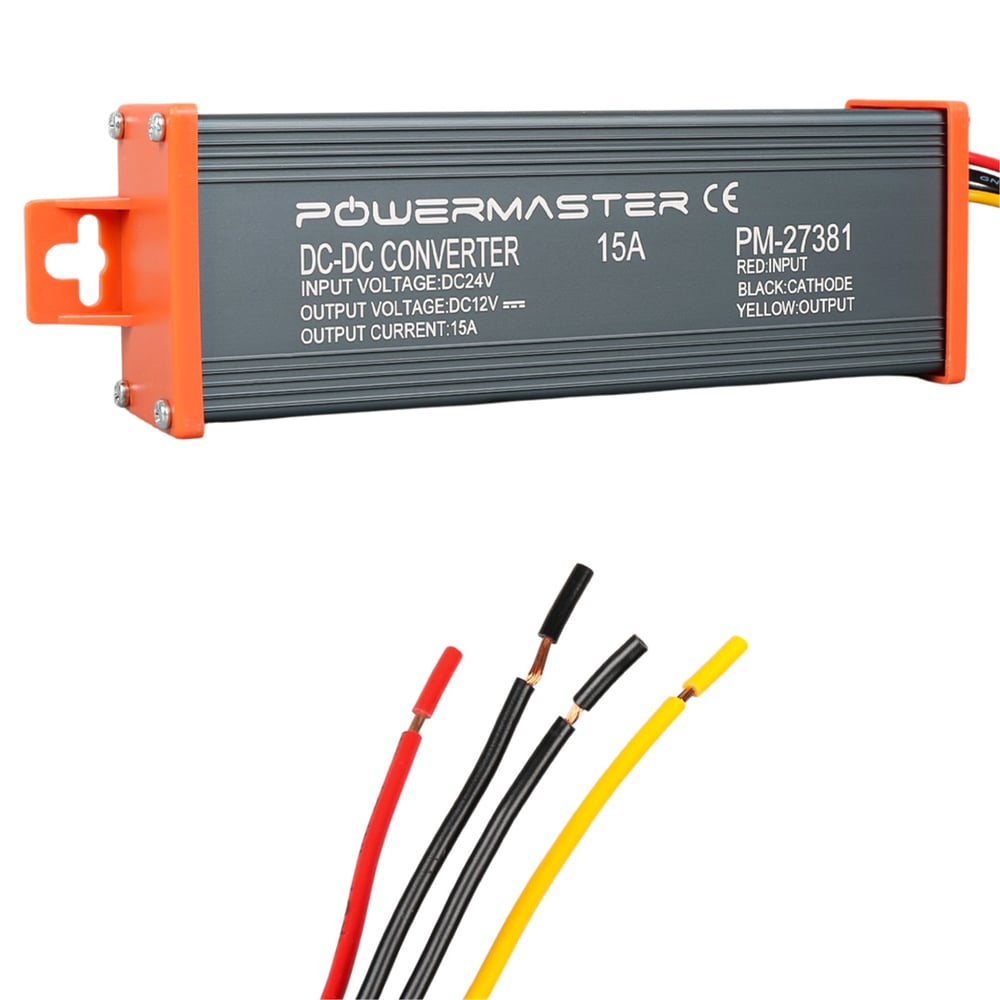Powermaster Powermaster Pm-27381 24V DC 12V DC 15 Amper Oto Konvertör - Kategorisiz