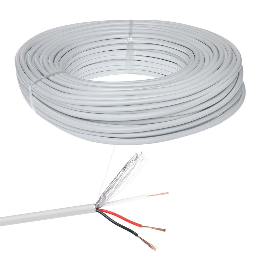 Powermaster PowerMaster PM-27948 2+1X0.50mm CCA CCTV Kamera Kablosu (100 Metre) - Cctv Kablolar