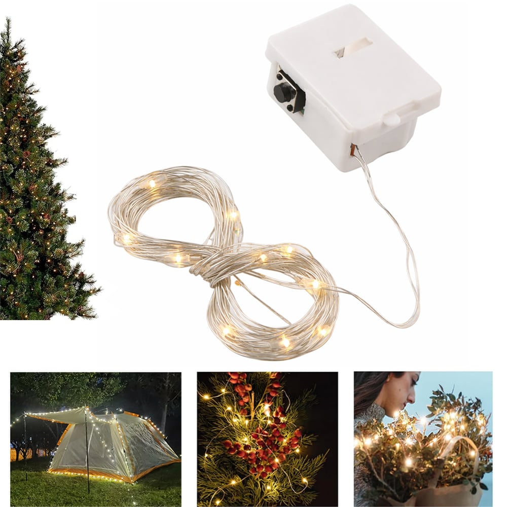 Powermaster Powermaster PM-29155 Pilli 4.5 Volt 3 Metre Gün Işığı Dekoratif Peri Led - Şerit Ledler