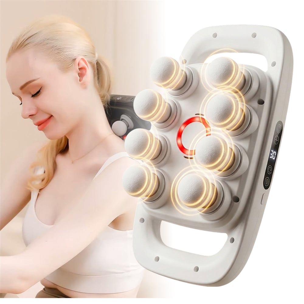 Powermaster Powermaster PM-29678 Multi-Foksiyonel 8 Başlıklı Profesyonel Selülit Giderici ve Derin Doku Masaj Aleti - Kişisel Bakım