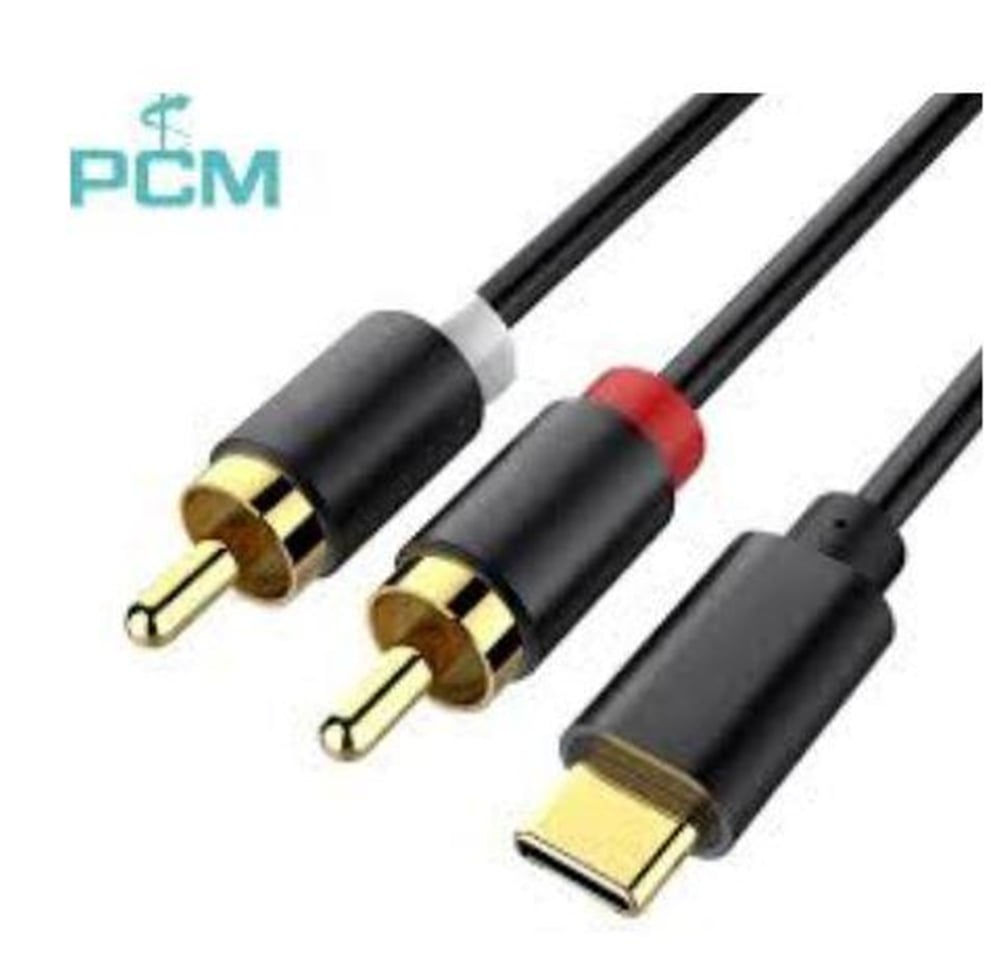 Mert-er Elektronik POWERMASTER PM-29963 2XRCA TO TYPE-C 2 METRE KABLO - Kategorisiz