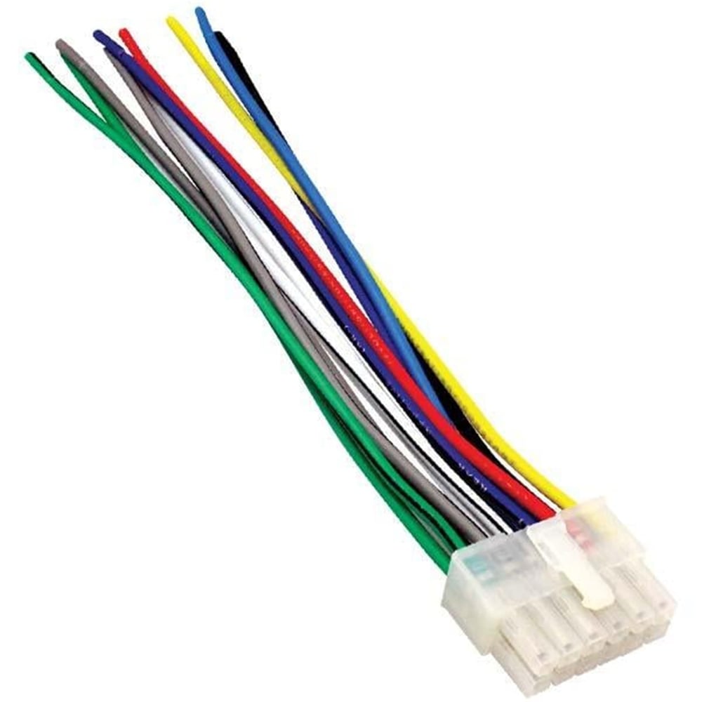 Powermaster PowerMaster PM-30044 12 Pin 10Cm Kablolu Kenwood Piranha Oto Teyp Soket 27x20x13mm - Oto Soketler