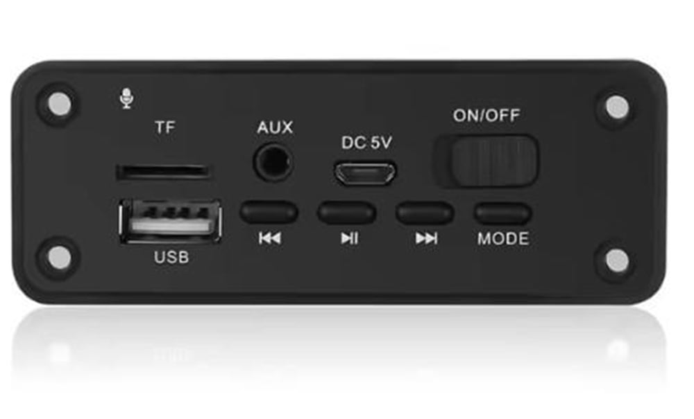 Powermaster POWERMASTER PM-31042 5V BLUETOOTH/USB/TF/AUX/FM DESTEKLİ 2X3 WATT STEREO AMFİLİ MP3/WMA/WAV DEKODER - Kategorisiz
