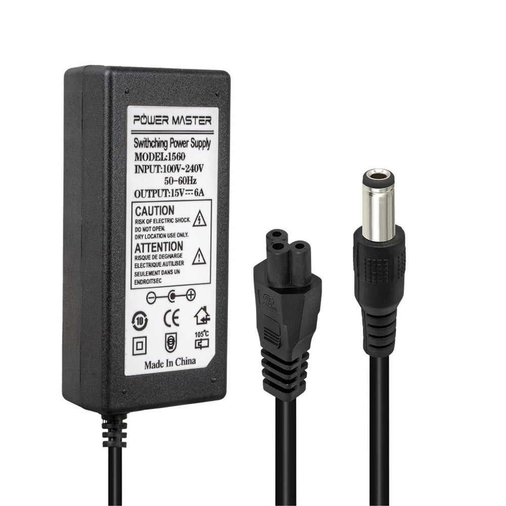 Powermaster Powermaster PM-31062 15 Volt - 6 Amper 6.3*3.0 Mm Uçlu Adaptör (Toshiba Notebook) - Adaptörler