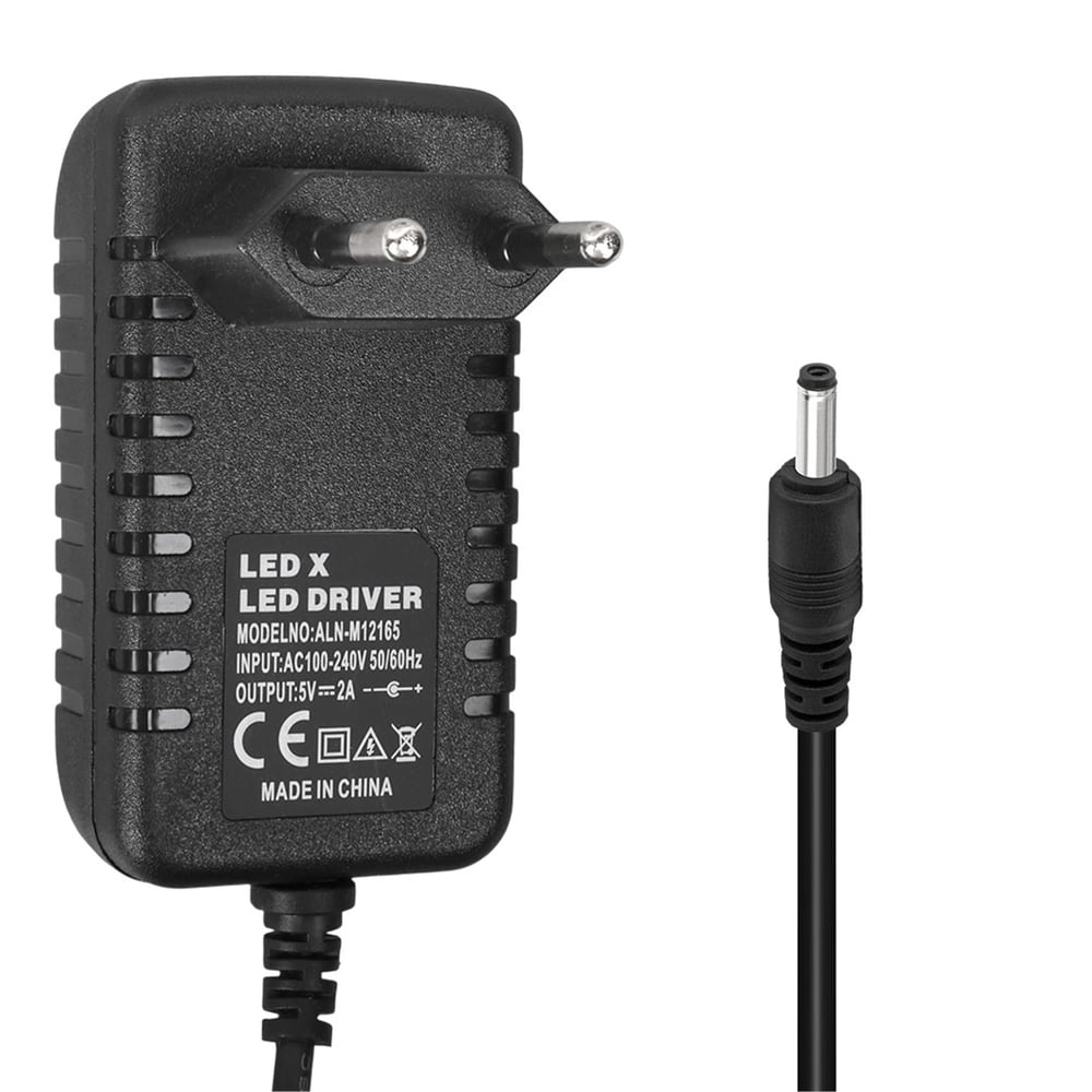 Powermaster Powermaster PM-31667 5 Volt - 2 Amper 3.5*1.35 Mm Uçlu Plastik Kasa Priz Tipi Adaptör (Android Box İçin) - Adaptörler