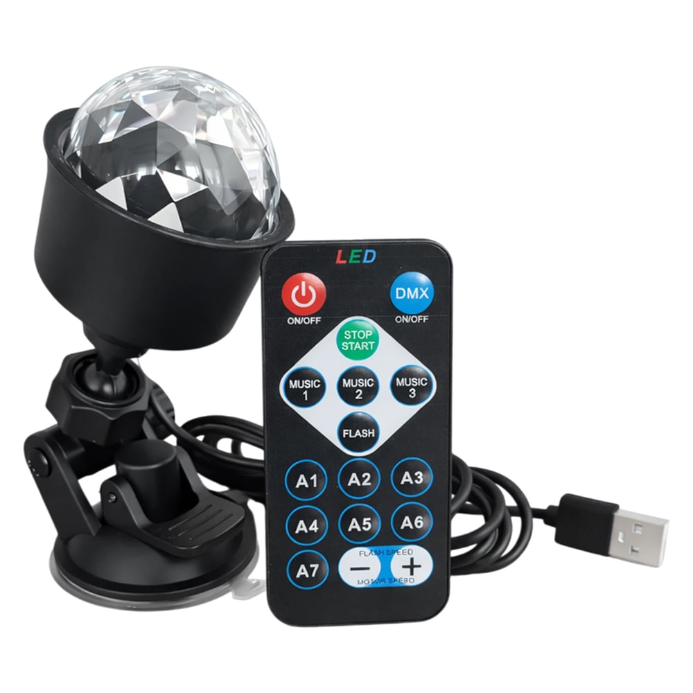 Reyonex Powermaster Pm-37731 Dc 5V Usb Projeksiyon Atmosferli Şarjlı Rgb Led Disko Topu Gece Lambası - Ev ve Yaşam