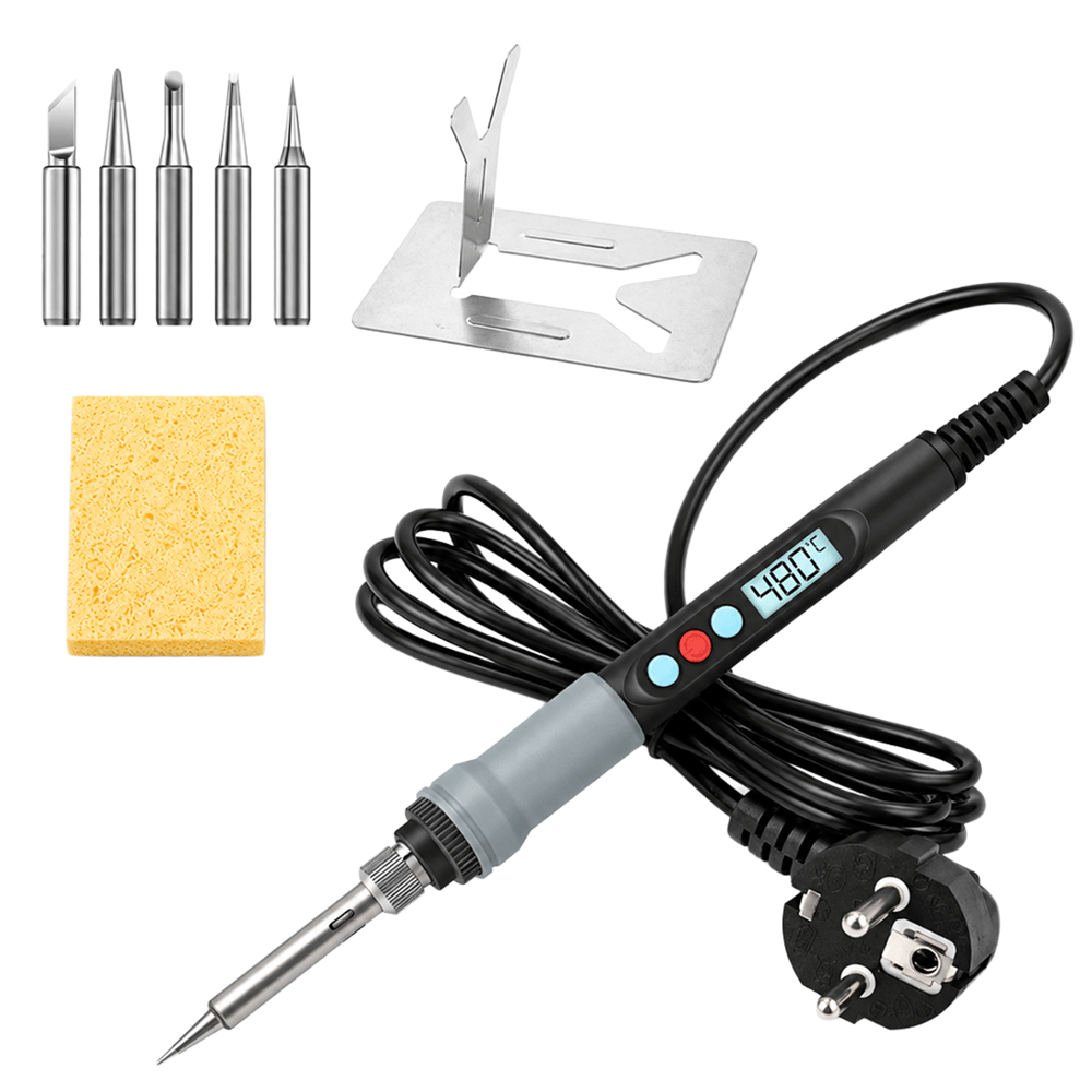 Powermaster Powermaster PM-37867 90W Dijital Ayarlanabilir Isılı Lehim Makinesi Kalem Havya - Kalem Havya