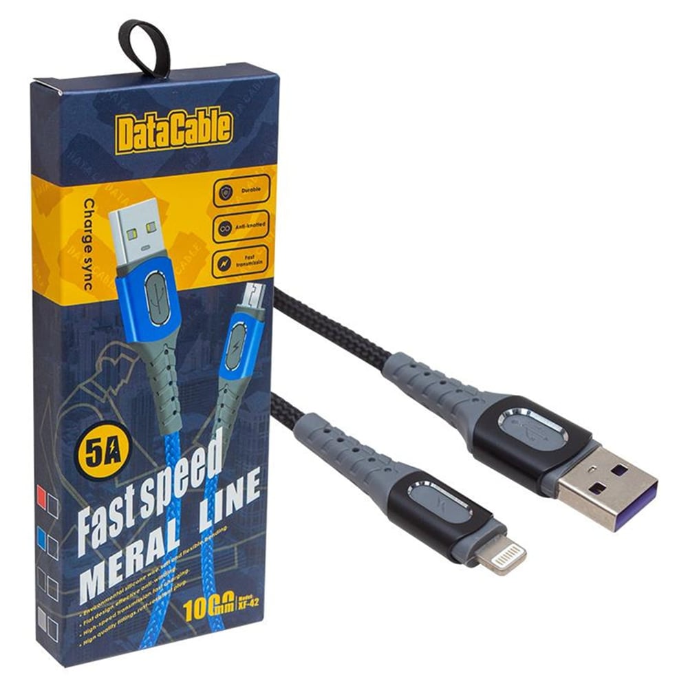 Powermaster Powermaster PM-3787 5 Amper Lightning Hızlı Şarj Data Kablosu - Data-Şarj Kabloları
