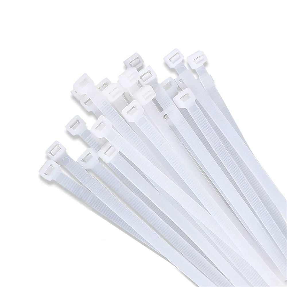 Reyonex Powermaster Pm-414 Beyaz 25 Cm 3.6 Mm Kablo Bağı (100'Lü Paket) - Kablolama Araçları