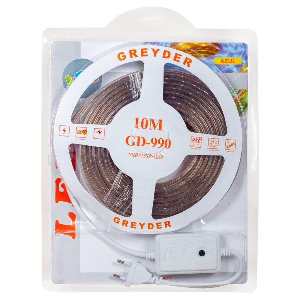 Powermaster Powermaster PM-6661 3 Çipli Silikonlu Rgb 10 Metre 220 Volt Hazır Şerit Led - Şerit Ledler