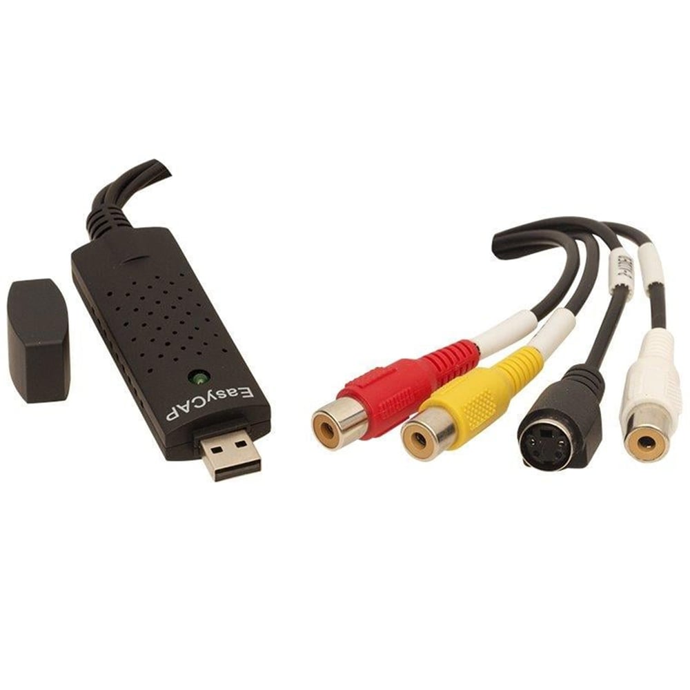 Powermaster Powermaster RCA Analog S-Video Ses Capture Card 720P EasyCap USB 2.0 - Çevirici Dağıtıcı