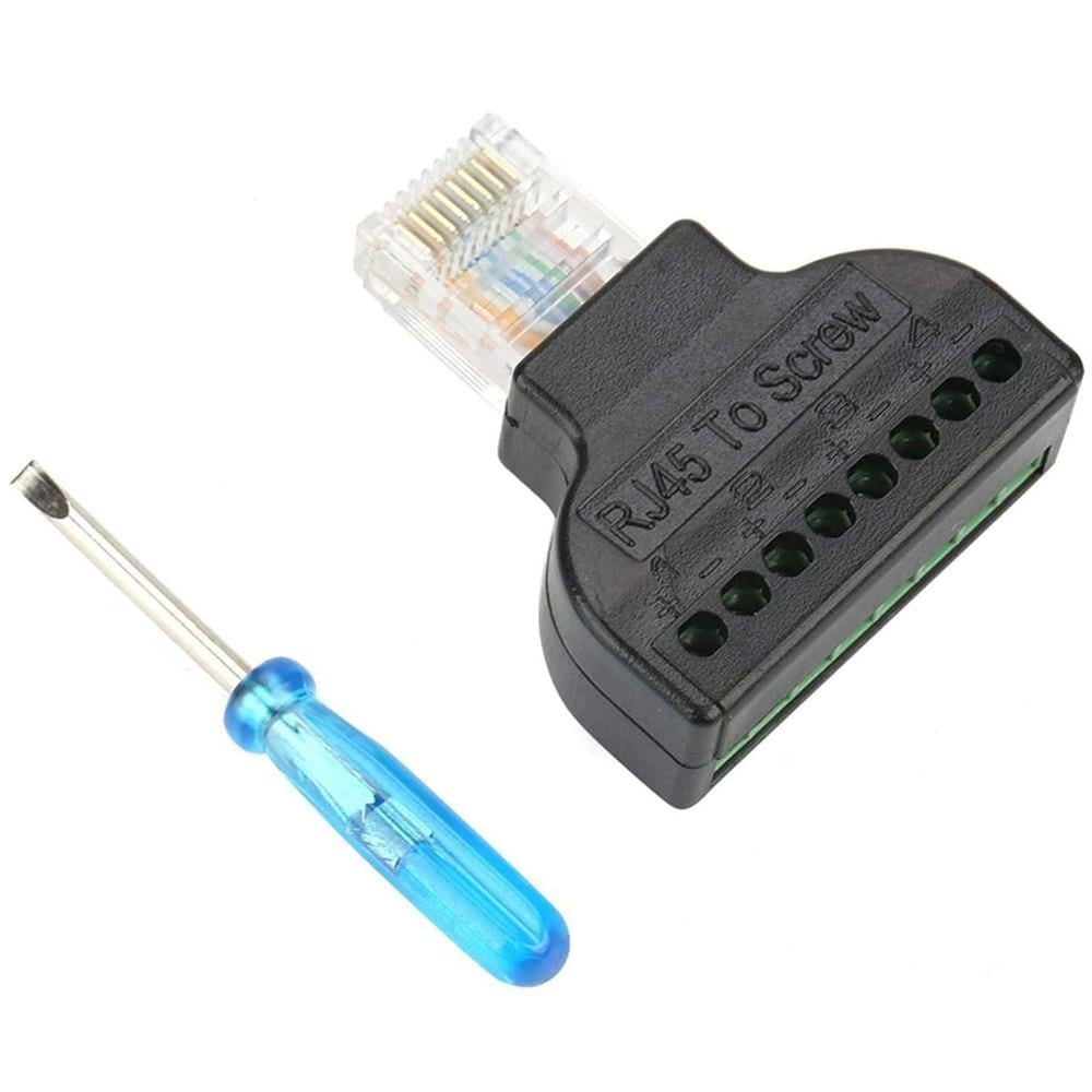 Powermaster Powermaster RJ45 To Screw Terminal Çevirici - Muhtelif Elektronik Malzeme