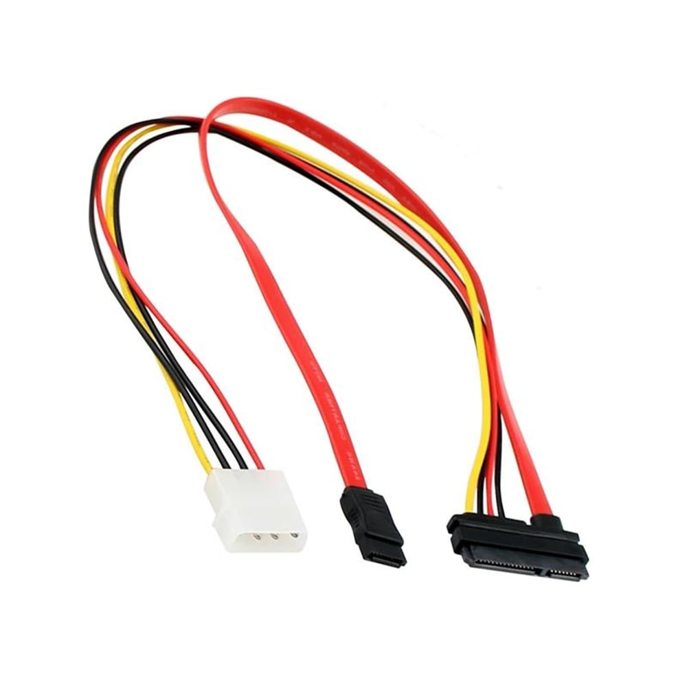 Powermaster Powermaster Sata To Sata 7 Pin + 4 Pin Power Kablo - Diğer Kablo Çeşitleri