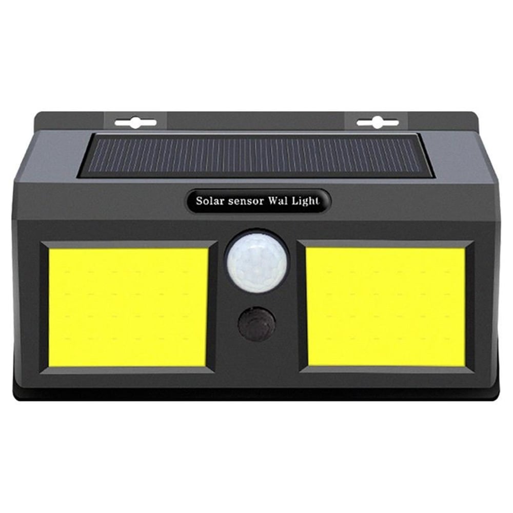 Powermaster Powermaster Sensörlü Çiftli Solar Cob Led Duvar Tipi Aplik - Ledli Lambalar