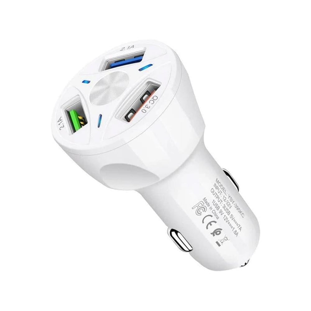 Powermaster Powermaster TE-091 3xUSB 3.0 Çakmaklık Hızlı Araç Şarj Cihazı - Şarj Cihazları