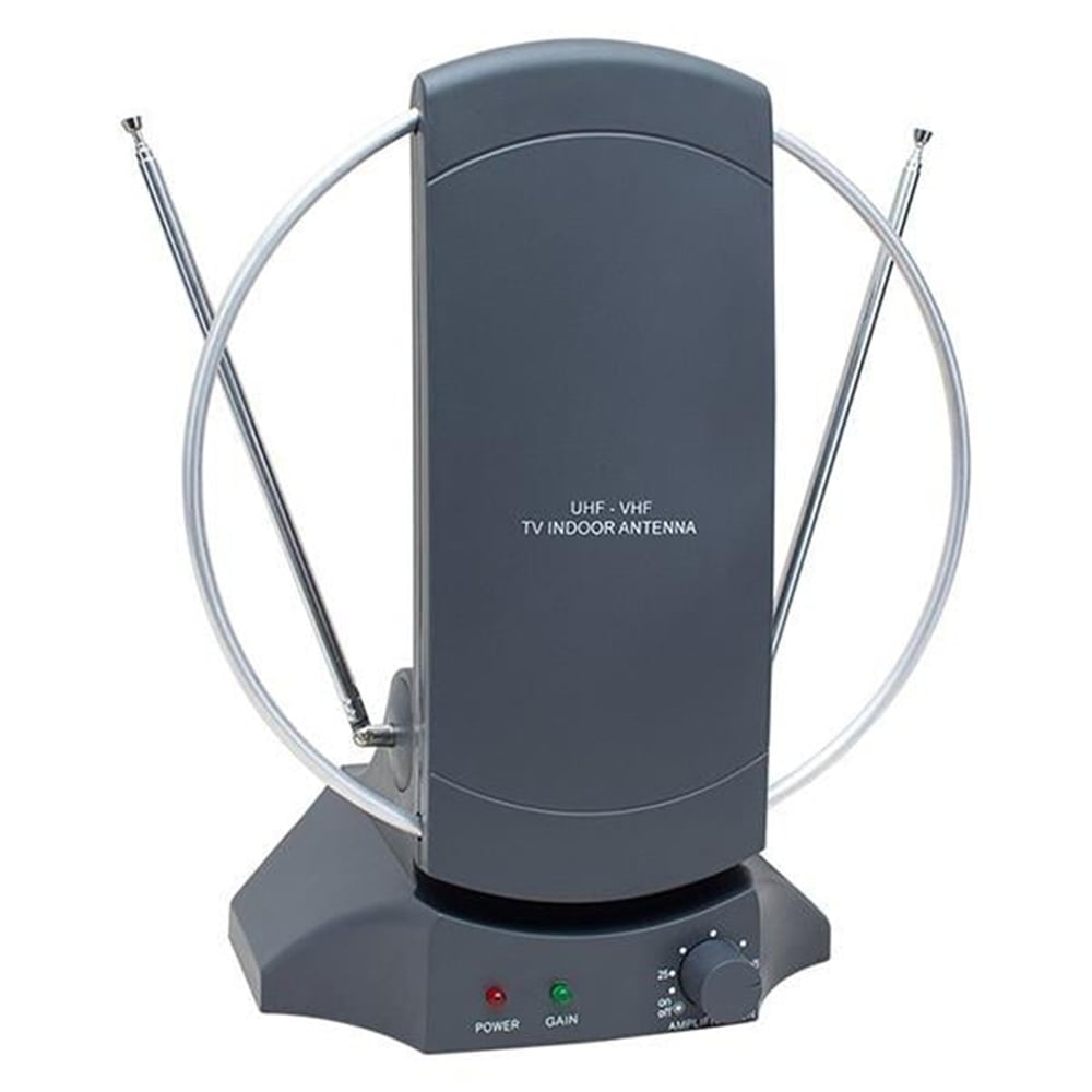 Powermaster Powermaster Uhf-Vhf Renkli Elektrikli Tv & Fm Üstü Anten DT-101 - Tv Üstü Antenler