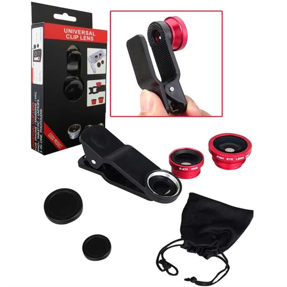 Powermaster Powermaster Universal Akıllı Telefon Lens Seti - Diğer Aksesuar Çeşitleri