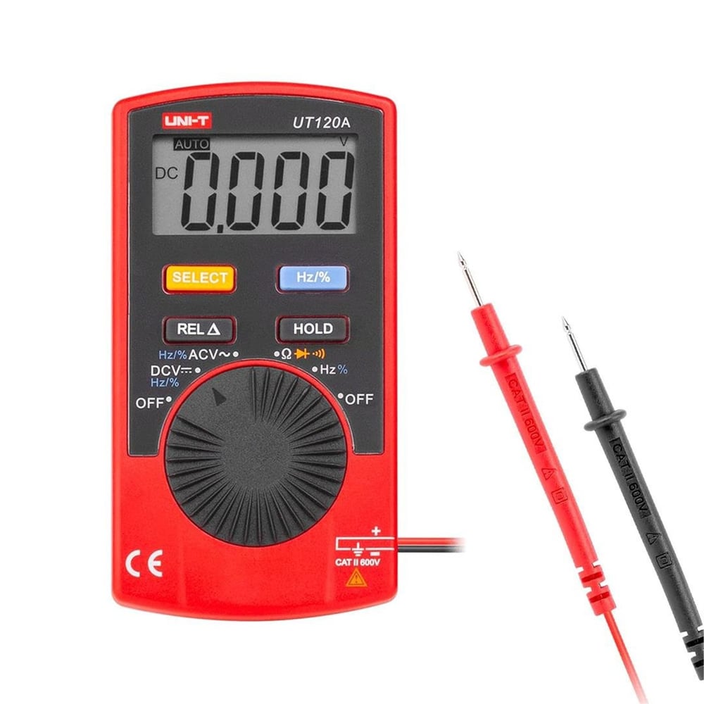 Powermaster Powermaster UT-120A Cep Tipi Profesyonel Dijital Multimetre Ölçü Aleti - Ölçü Aletleri
